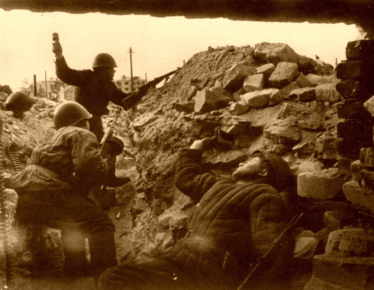 Фото Сталинградской битвы 1942-1943